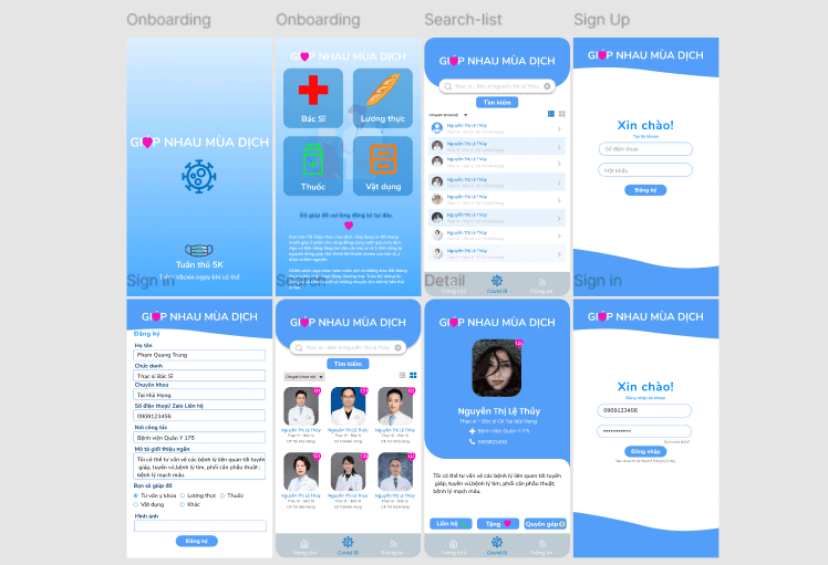 Supporting Social Mobile App